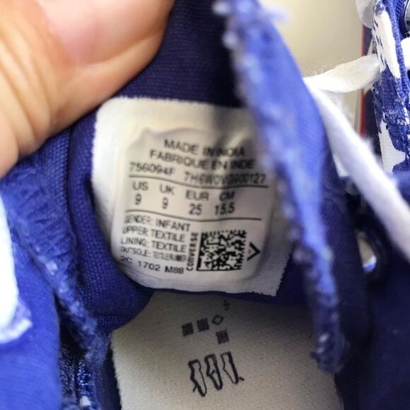 Converse chuck taylor American flag Stars and Stripes sneakers VGUC  size 9 - Picture 8 of 9